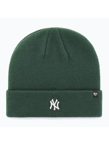 Téli sapka 47 Brand MLB New York Yankees Centerfield dark green. Méret: OS zöld