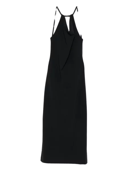 Halter nyakú ruha Róhe fekete