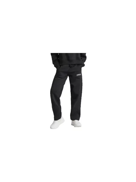 Pantaloni de jogging Adidas din fleece negru
