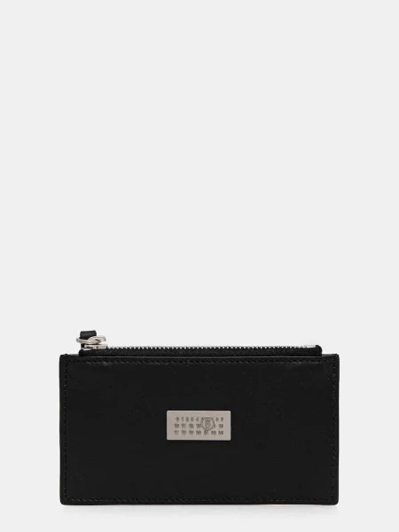 Кожен портфейл Maison Margiela черно