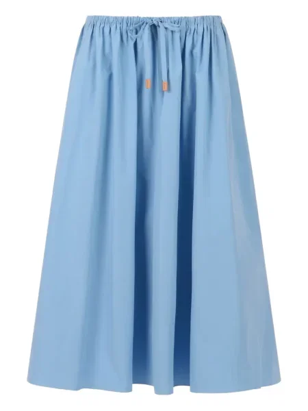 Fustă midi Marni până la genunchi albastru