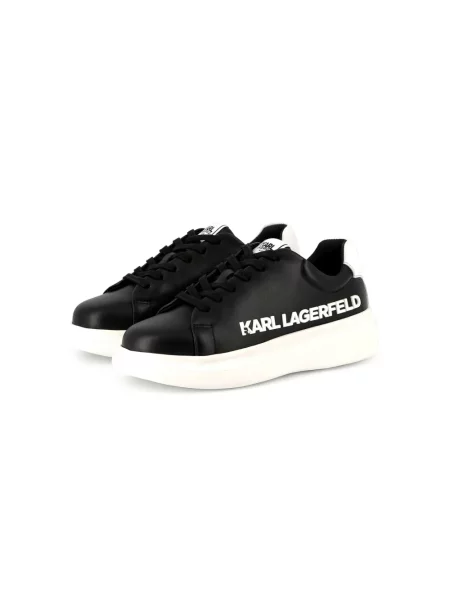 Sneakersy dziecięce Karl Lagerfeld czarne