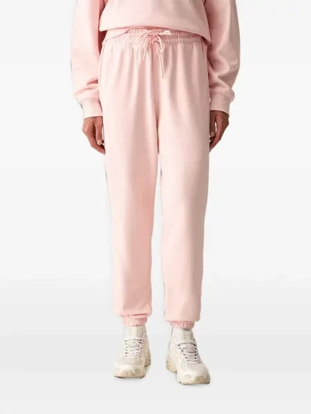 Pantaloni Adidas By Stella Mccartney alergare cu cordon roz