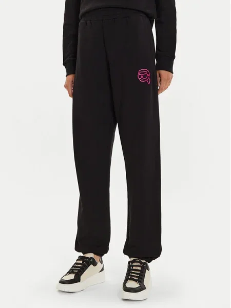 KARL LAGERFELD Pantaloni trening negru