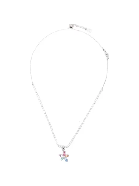 Colier Swarovski cu model floral