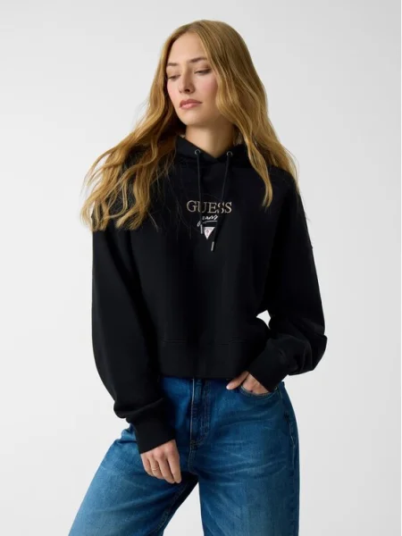 Guess Jeans Pulóver fekete