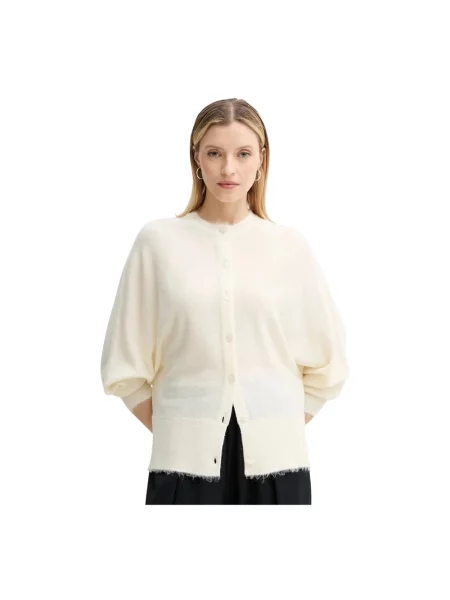 By Malene Birger kardigan wełniany SAO lekki beżowy