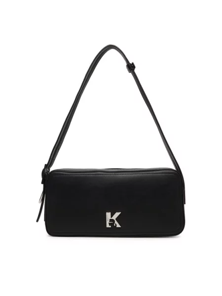 Geantă Karl Lagerfeld Jeans negru