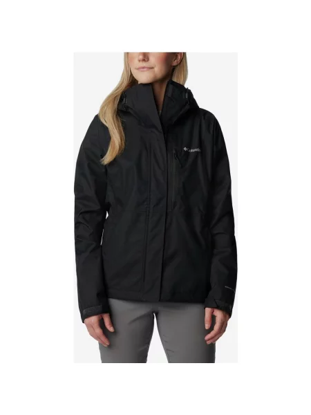 Kurtka z kapturem Columbia Hikebound II czysty XS czarna