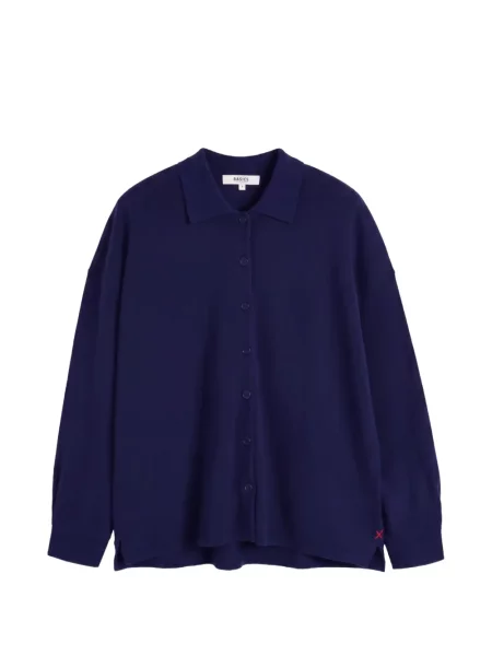 Gulerat cardigan Chinti & Parker albastru