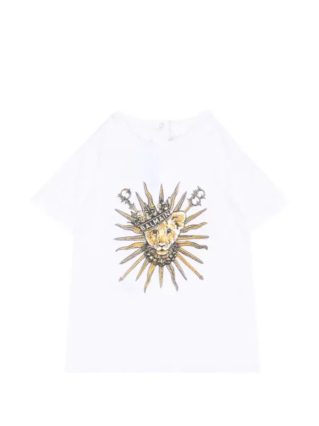 Koszulka dziecięca Balmain biała