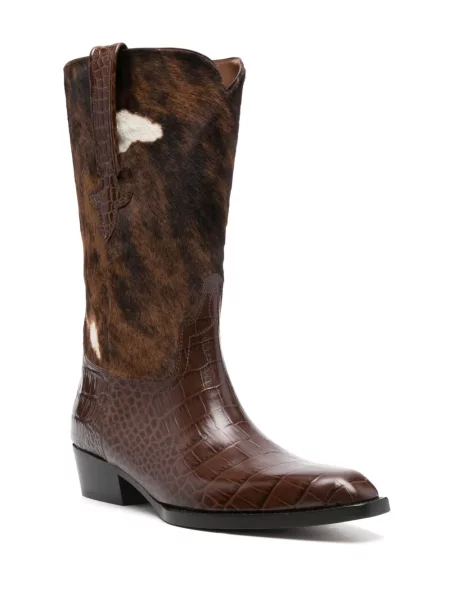 Botine Paris Texas maro