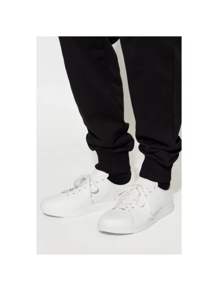 Sneakersy Burberry skórzane białe