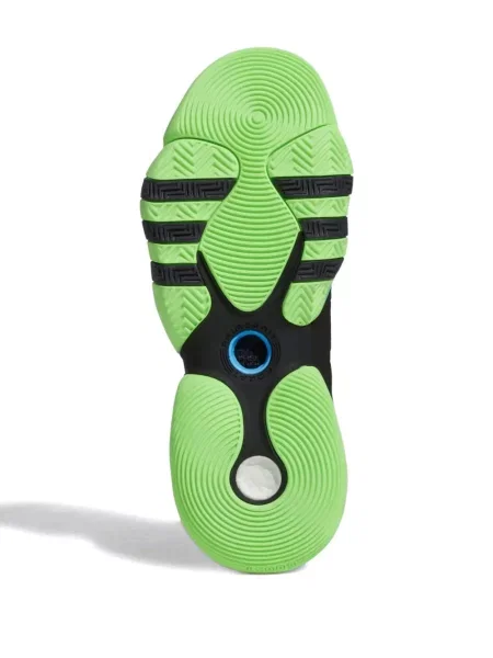 Бягане топ Adidas на цветя сиво