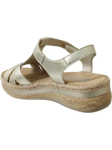 Pantofi Rieker auriu