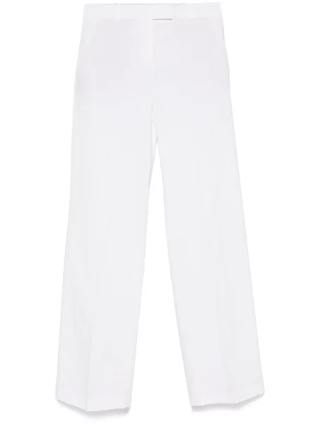 Pantaloni Eleventy alb