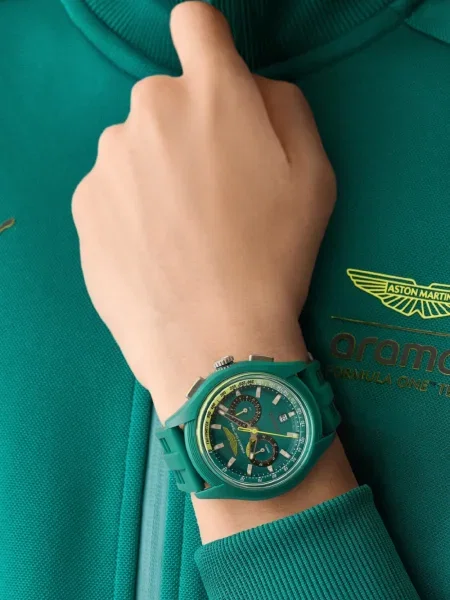Ceas Aston Martin verde