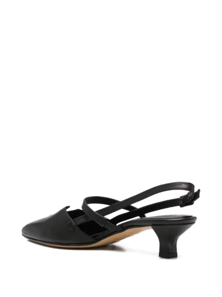 Lodičky Pomme D'or s otevřenou patou černé