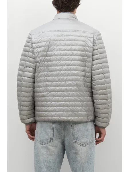 Пуховик Woolrich серый
