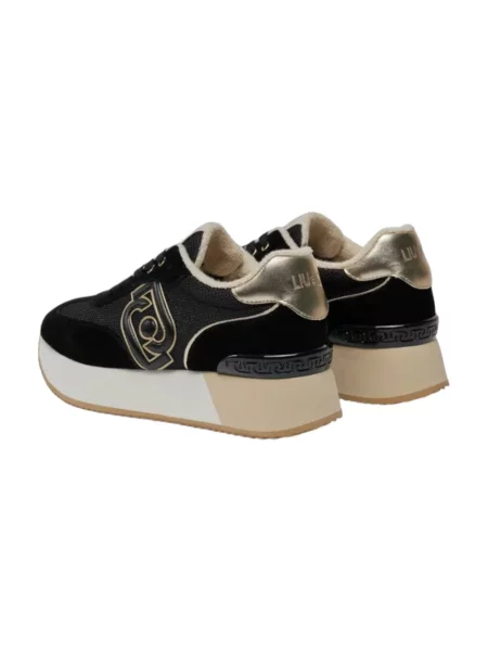 Sneakersy Liu Jo zamszowe czarne