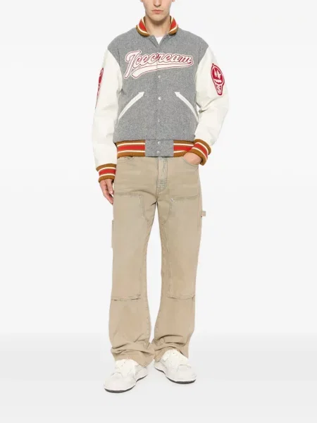 Kurtka bomber dziecięcy Billionaire Boys Club szary