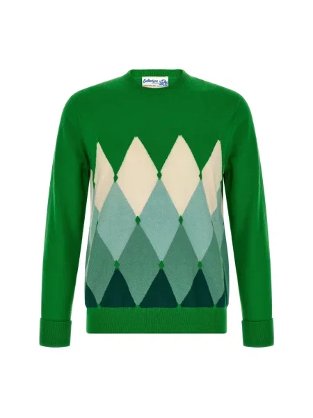 Sweter Ballantyne zielony