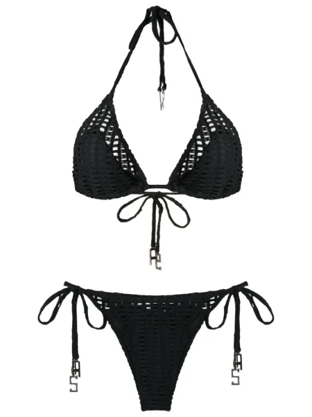Bikini Amir Slama tricotate negru