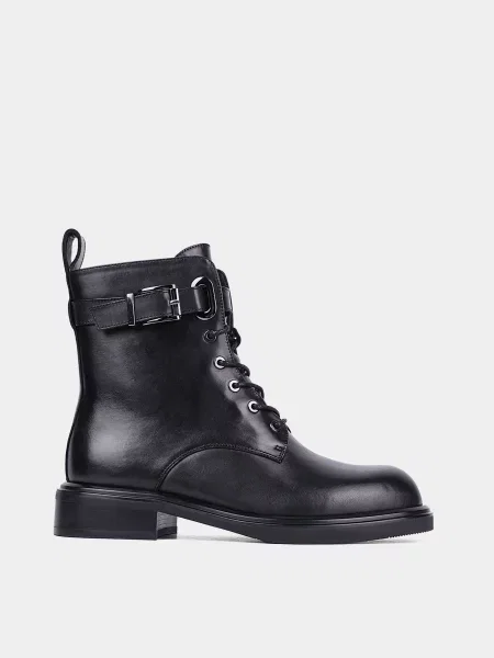 Шкіряні Черевики Attizzare чорний