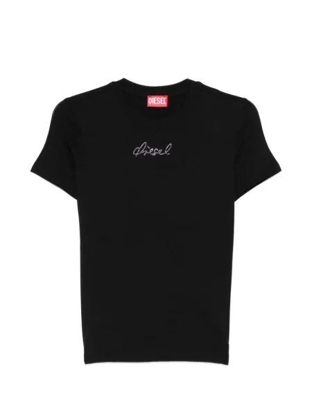 Tricou Diesel cu autograf negru