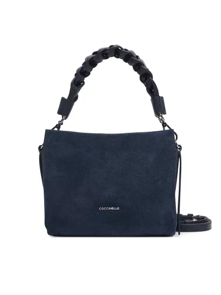 Rankinė Coccinelle Boheme Suede Bimaterial E1 58 01 01 Tamsiai mėlyna