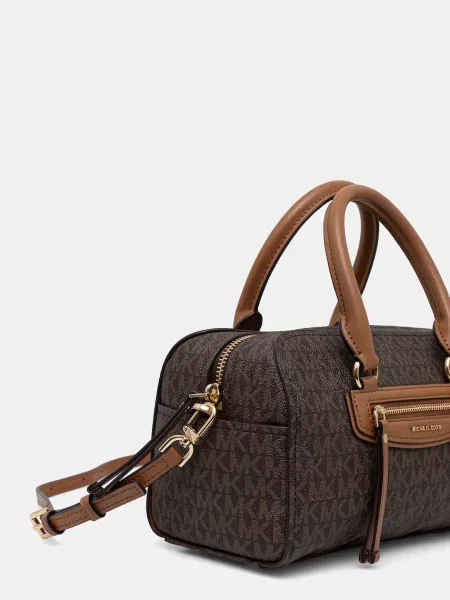 MICHAEL Michael Kors crossbody torbica iz umetnega usnja rjava