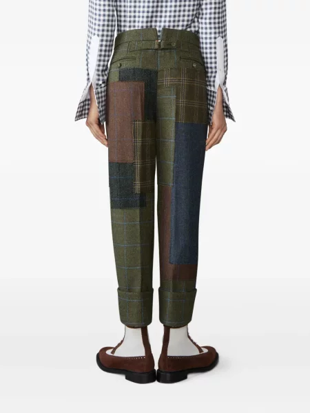 Pantaloni Thom Browne verde