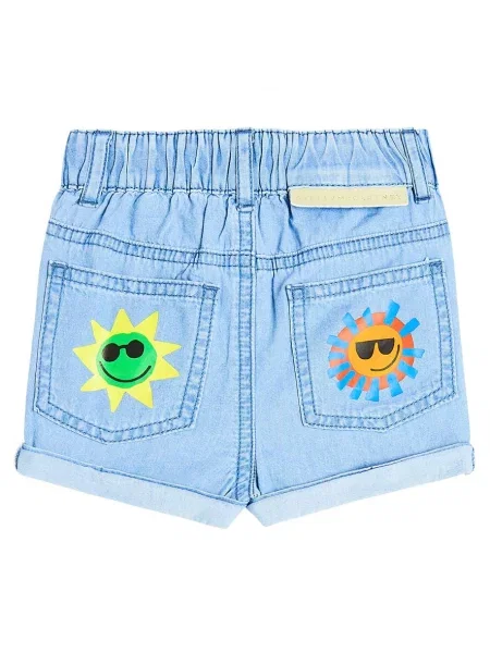Kratke traper hlače Stella Mccartney plava