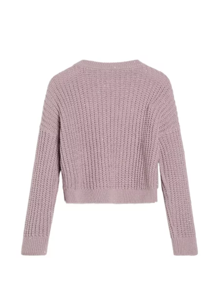 Sweter dziecięcy Brunello Cucinelli różowy