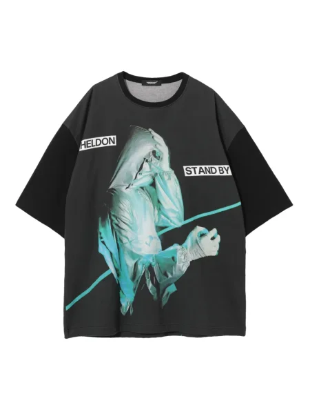 Tricou Undercover cu imagine negru