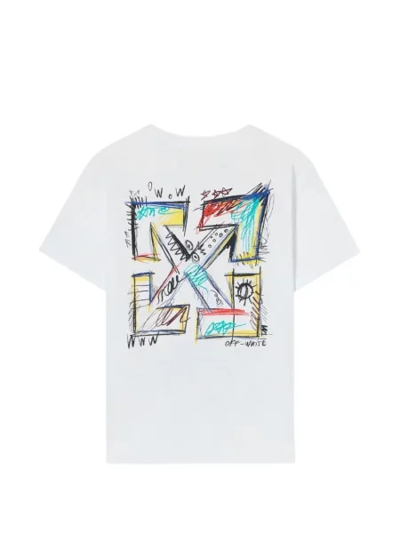 Koszulka dziecięca Off-white biała