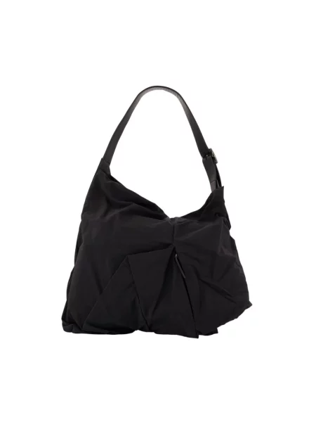 Torebka Yohji Yamamoto skórzana czarna