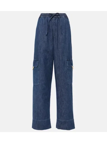 Džínsy Valentino modrá