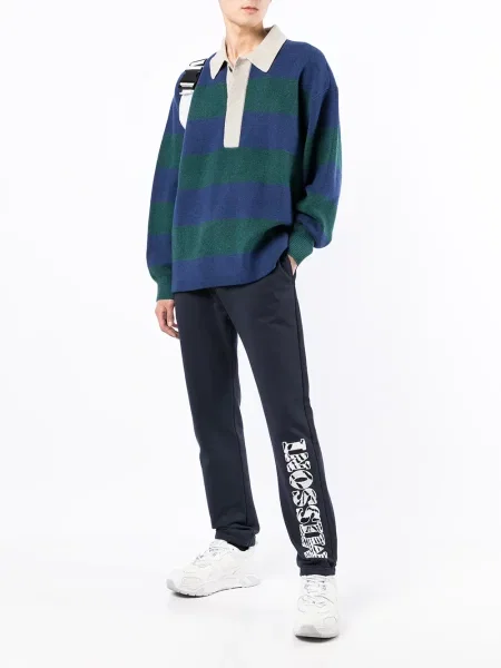 Kalhoty Missoni modré