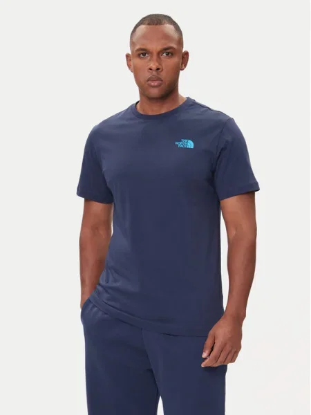 The North Face Tričko Redbox Tmavomodrá biela