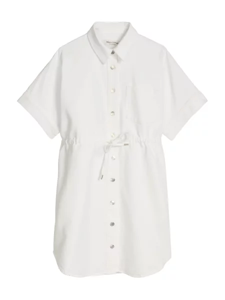 Marc O'Polo Rochie tip bluză alb
