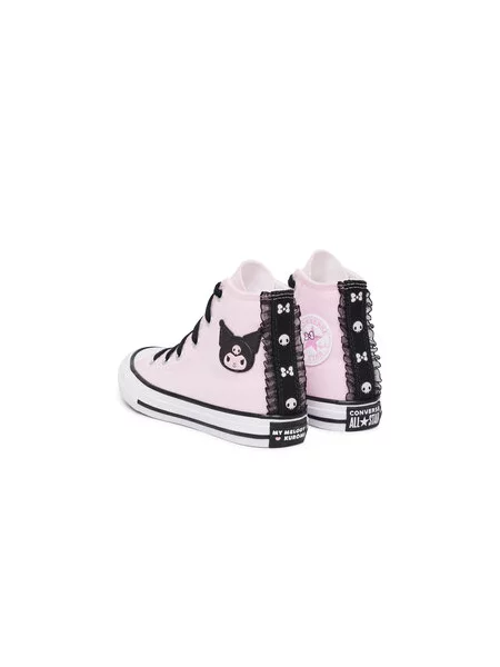 Sportbačiai Converse Chuck Taylor All Star Hi X My Melody Kuromi Šviesiai rožinė