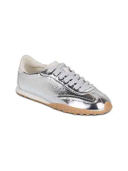 Hoff BRIDGE FL SILVER superge usnjene
