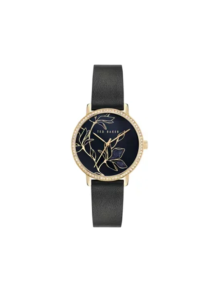 Ceas Ted Baker cu model floral negru