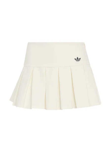 ADIDAS ORIGINALS Fustă LOW WAIST SPORT natural alb