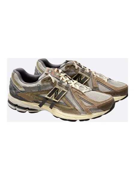 Sneakersy New Balance zamszowe brązowe