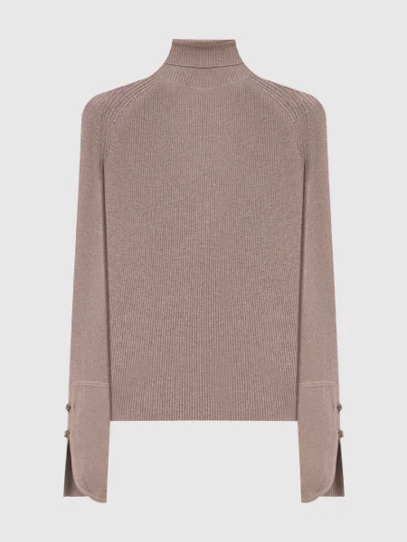 Гольф Belle з шовку та кашеміру Proenza Schouler бежевий