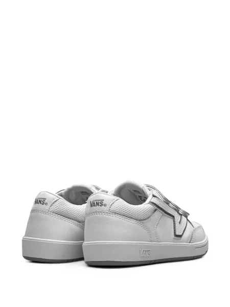 Sneakerși Vans cu bretele alb
