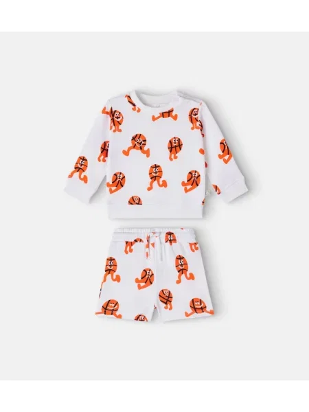 Gyerek rövidnadrág Stella Mccartney fehér