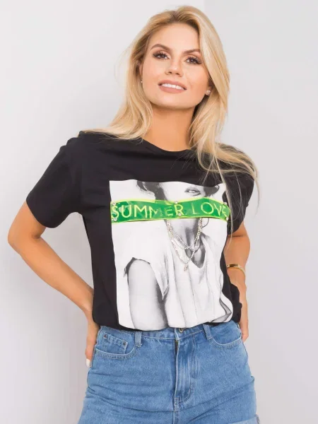 Majica Fashionhunters črna